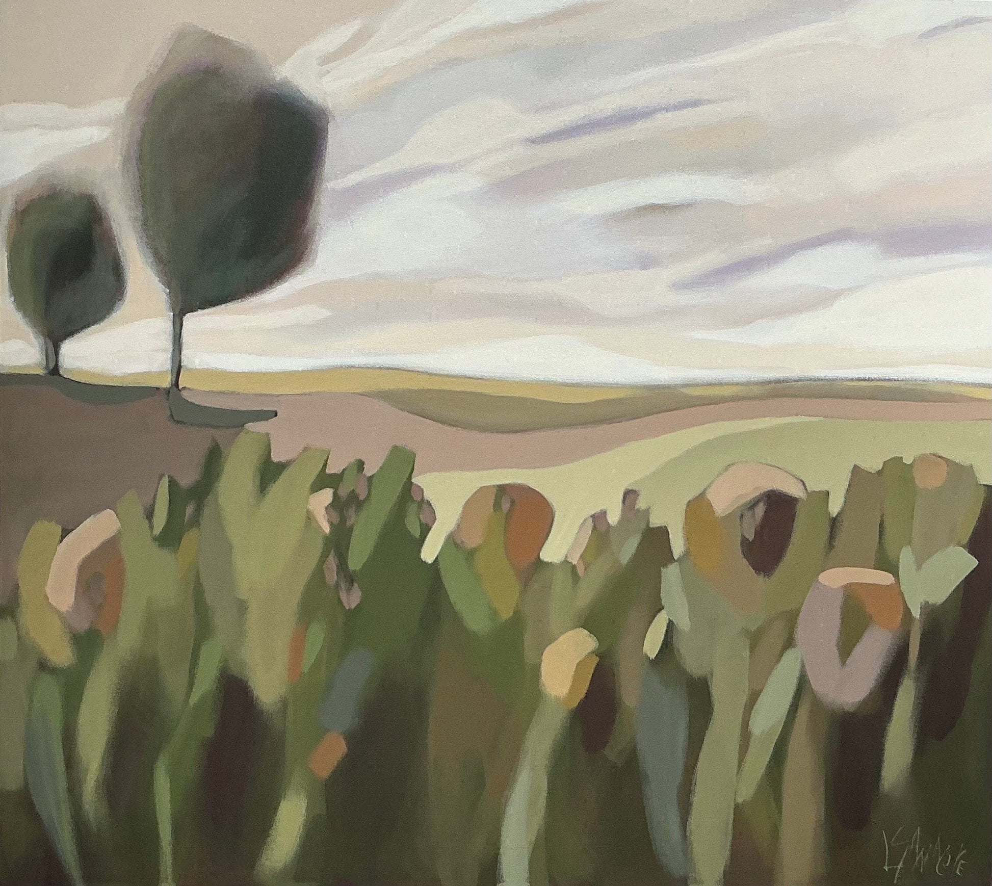 Luce Sanacore 36x40 L'heure mauve