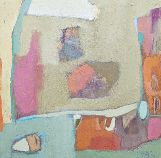 Luce Sanacore Oeuvre original - Peinture 12x12 Océane