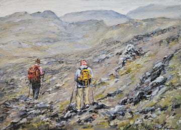 Manon Marchand Oeuvre original - Peinture 12x16 Explorer l'Islande