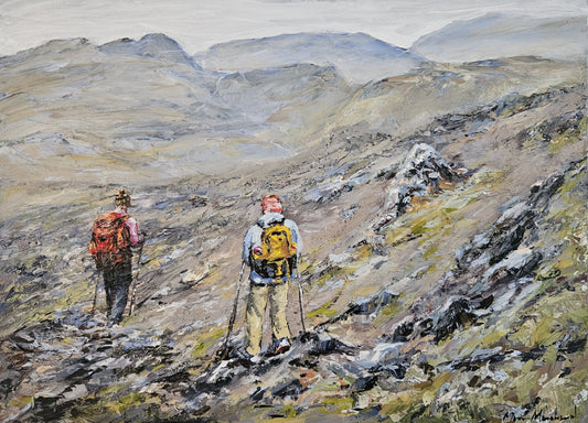 Manon Marchand Oeuvre original - Peinture 12x16 Explorer l'Islande