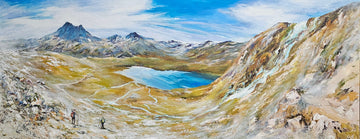 Manon Marchand Oeuvre original - Peinture 24x60 Vastitude