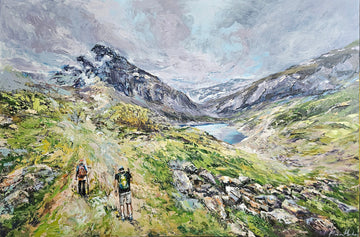 Manon Marchand Oeuvre original - Peinture 40x60 Vivre aujourd'hui