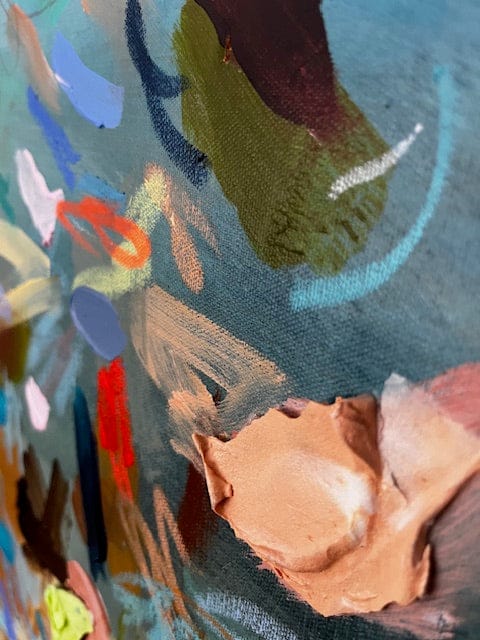 Nabz Oeuvre original - Peinture 24x36 After The Rain