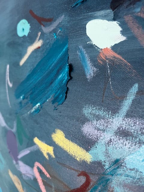 Nabz Oeuvre original - Peinture 24x36 After The Rain