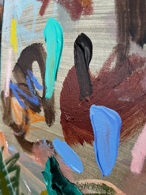 Nabz Oeuvre original - Peinture 24x36 After The Rain