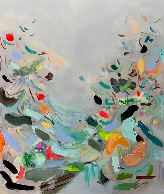 Nabz Oeuvre original - Peinture 30x36 Held in Calm