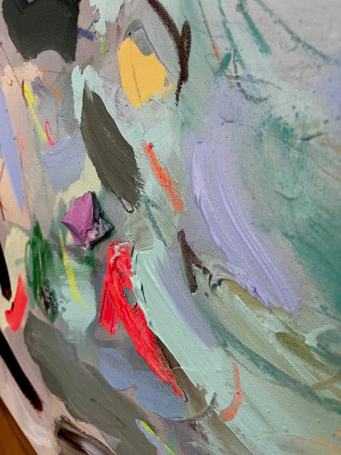 Nabz Oeuvre original - Peinture 30x36 Held in Calm