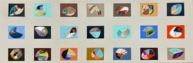 Nabz Oeuvre original - Peinture 10x30 Inner Fragment 18
