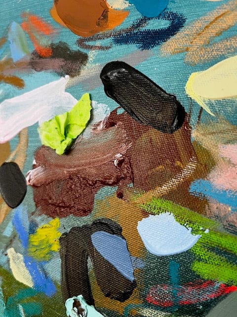 Nabz Oeuvre original - Peinture 18x24 Smell After Rain