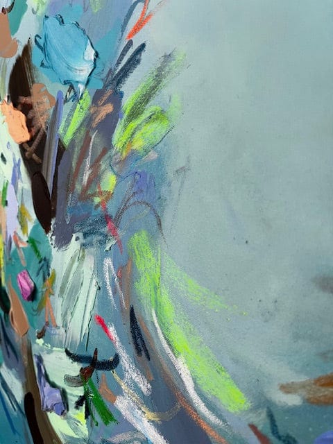 Nabz Oeuvre original - Peinture 30x30 Sunlight Below