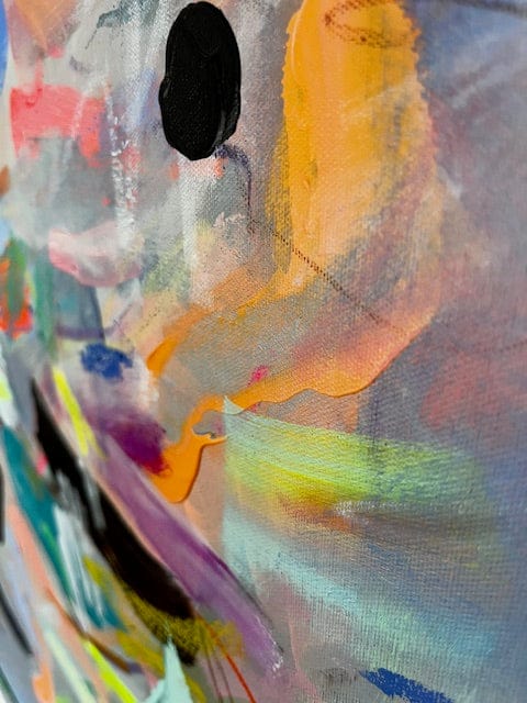 Nabz Oeuvre original - Peinture 40x48 Where The Day Rest