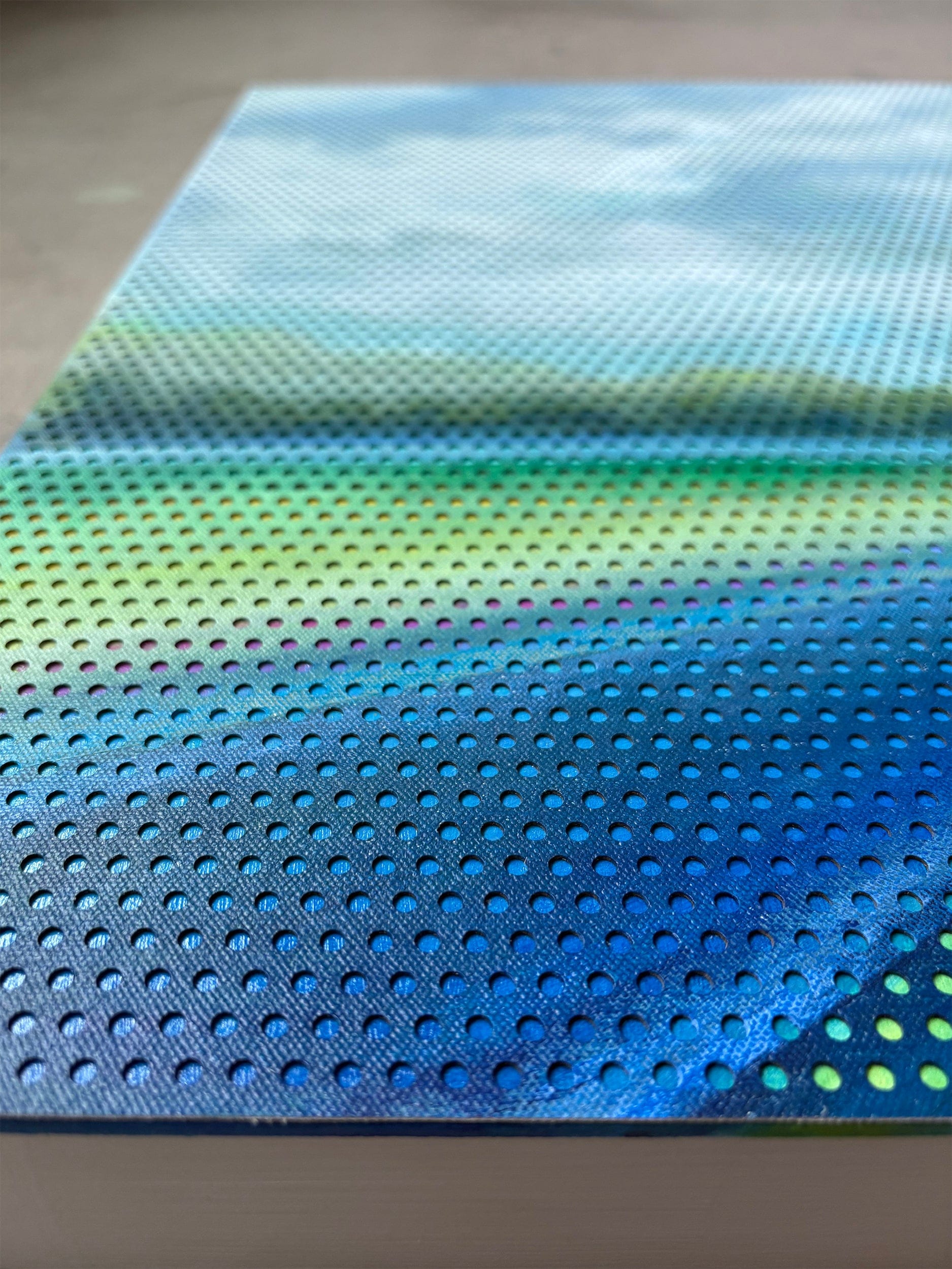 Patrick Déziel Oeuvre original - Peinture 24x24 Dérive du ciel