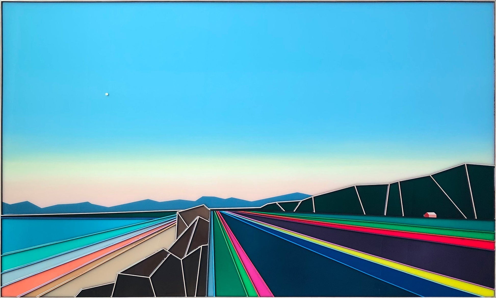 Patrick Déziel Oeuvre original - Peinture West Coast Road Trip