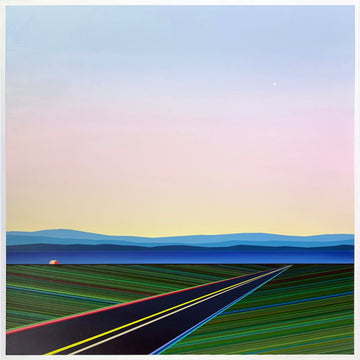 Patrick Déziel Oeuvre original - Techniques mixtes 36x36 L'espace du silence