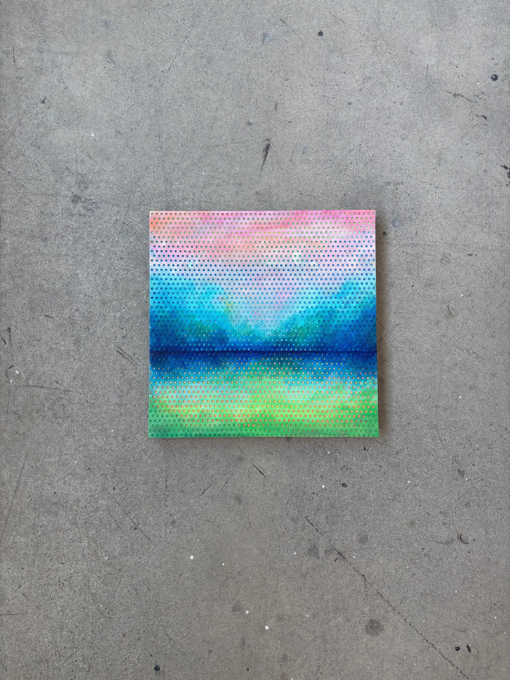 Patrick Déziel Oeuvre original - Techniques mixtes 12x12 World Of Fantasy