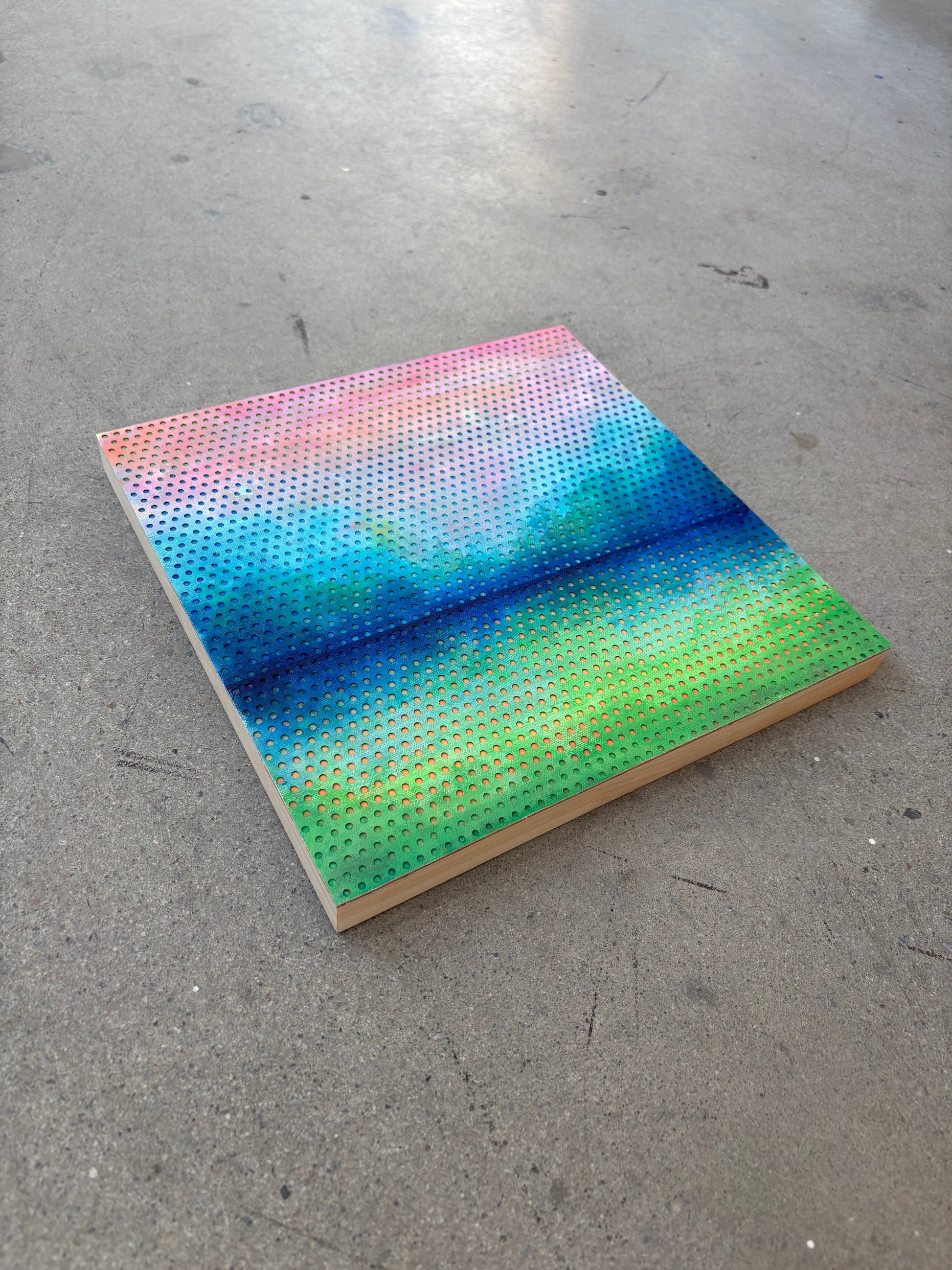 Patrick Déziel Oeuvre original - Techniques mixtes 12x12 World Of Fantasy