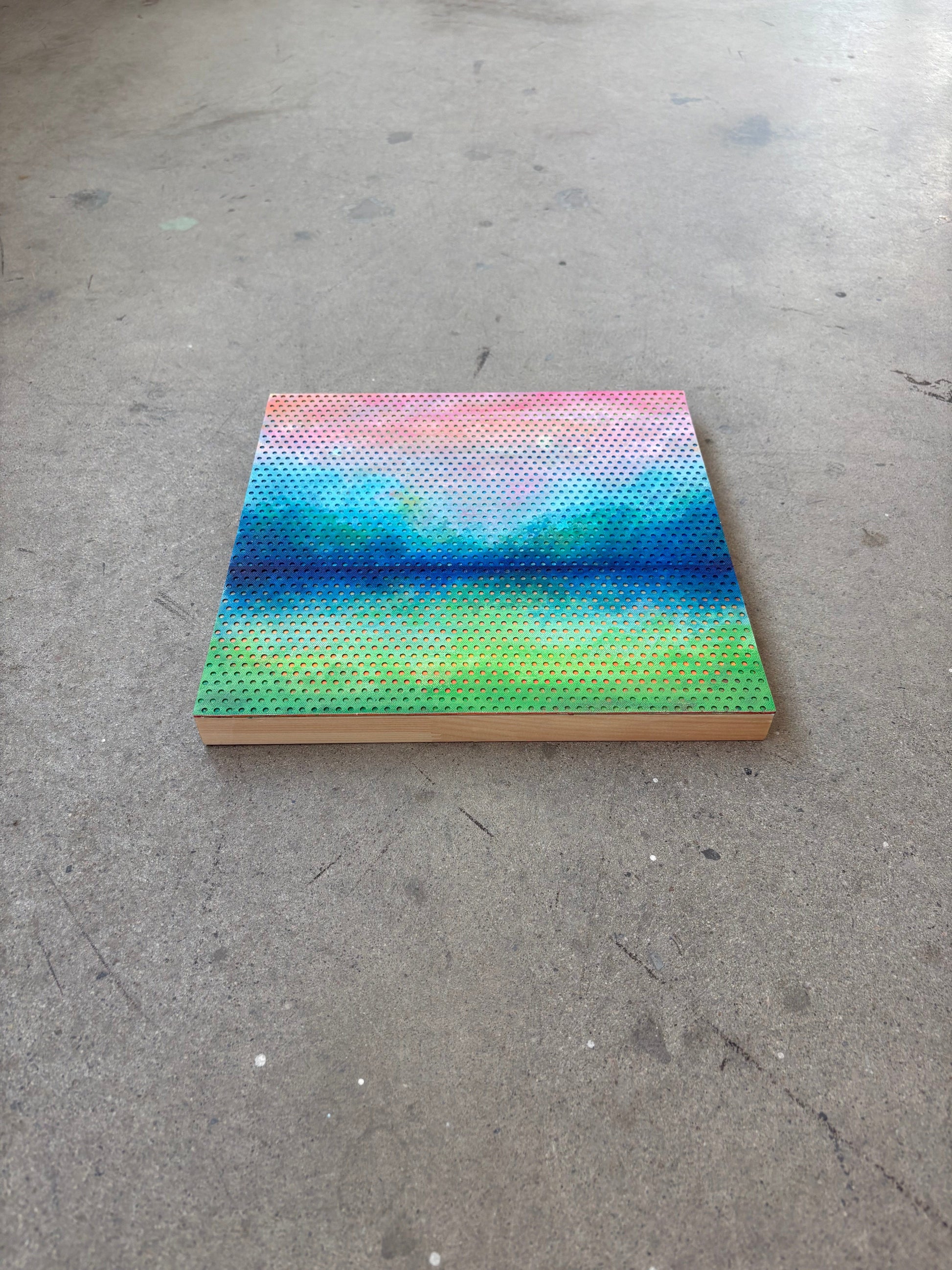 Patrick Déziel Oeuvre original - Techniques mixtes 12x12 World Of Fantasy