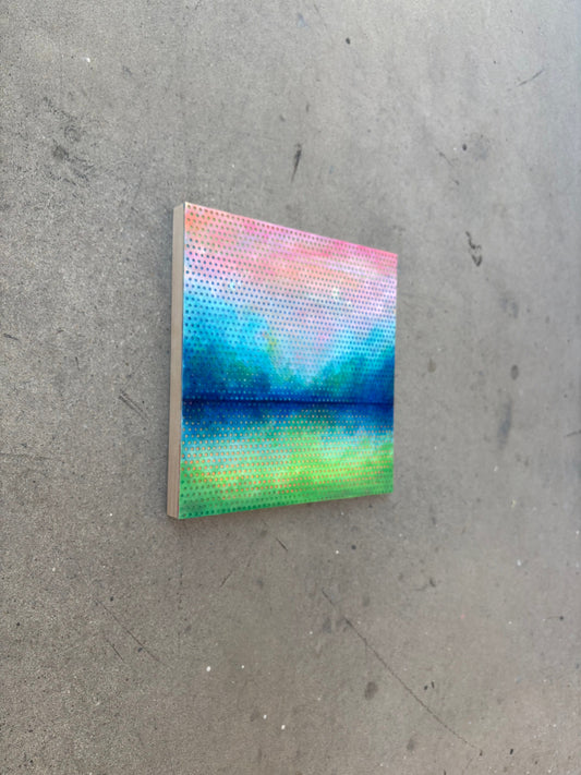 Patrick Déziel Oeuvre original - Techniques mixtes 12x12 World Of Fantasy