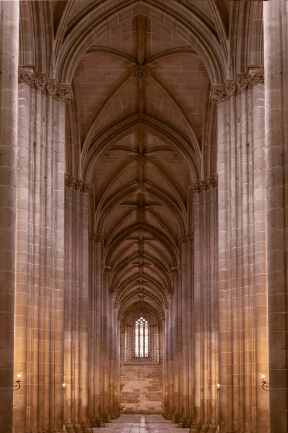 Phil Carrière Oeuvre original - Photographie Batalha Cathedral