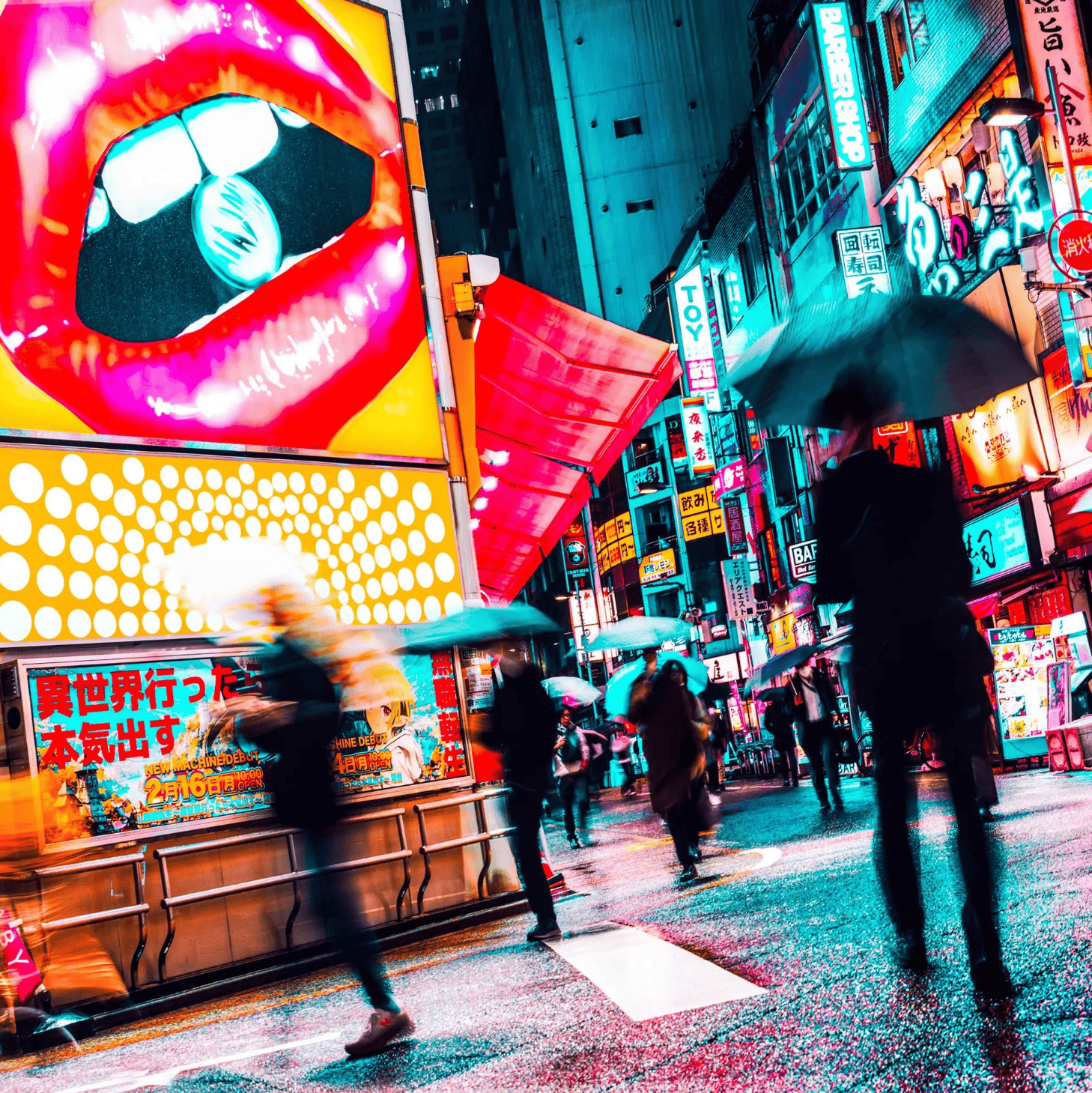 Phil Carrière Oeuvre original - Photographie Cyber Punk SQ