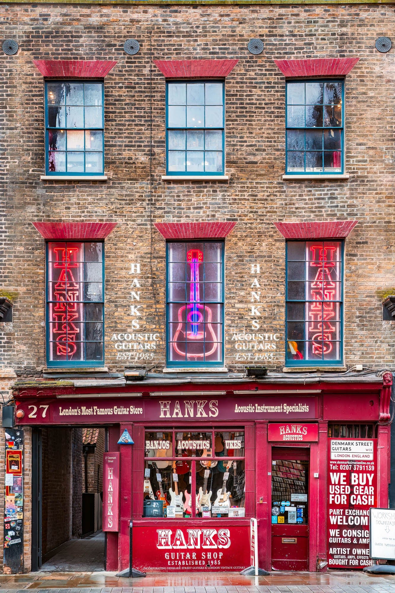 Phil Carrière Oeuvre original - Photographie Hanks London Famous