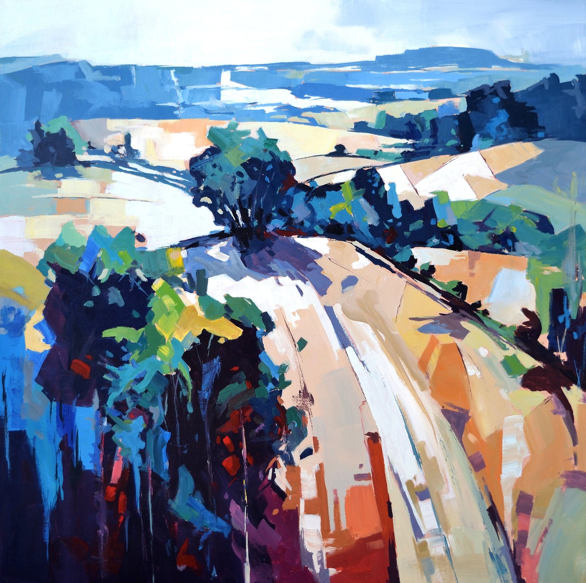 Robert Séguin Oeuvre original - Peinture 36x36 Arcadia 2518