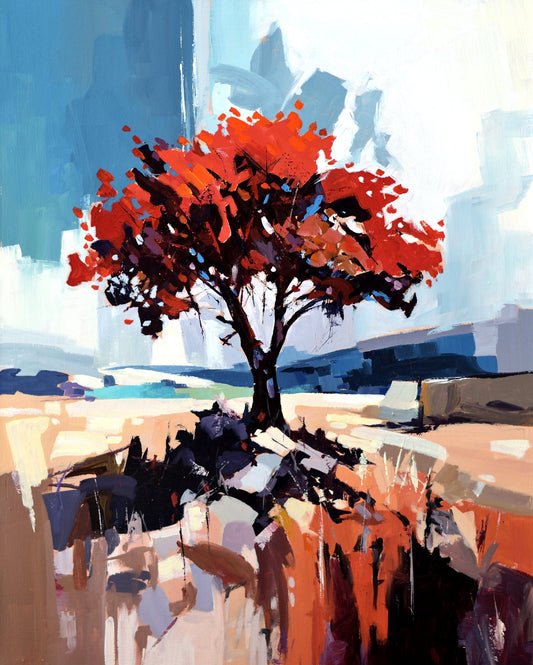 Robert Séguin Oeuvre original - Peinture 30x24 Arcadia 2520