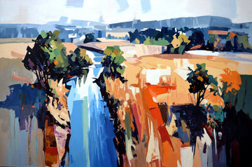 Robert Séguin Oeuvre original - Peinture 40x60 Arcadia 2521