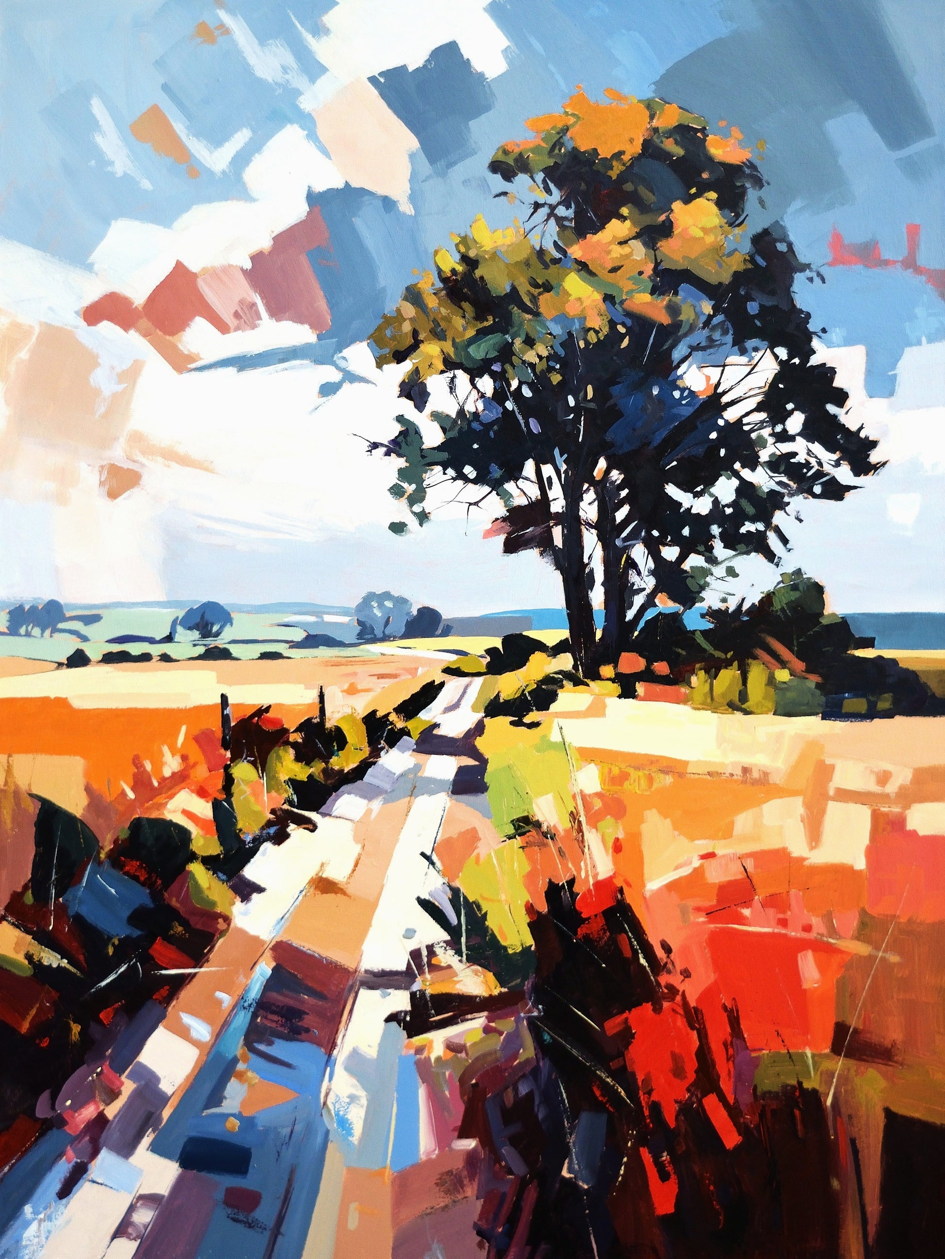 Robert Séguin Oeuvre original - Peinture 48x36 Arcadia 2525