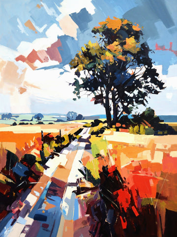 Robert Séguin Oeuvre original - Peinture 48x36 Arcadia 2525