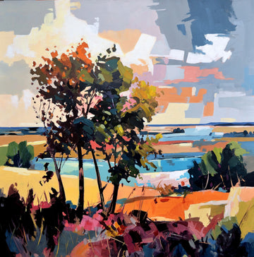 Robert Séguin Oeuvre original - Peinture 36x36 Arcadia 2527