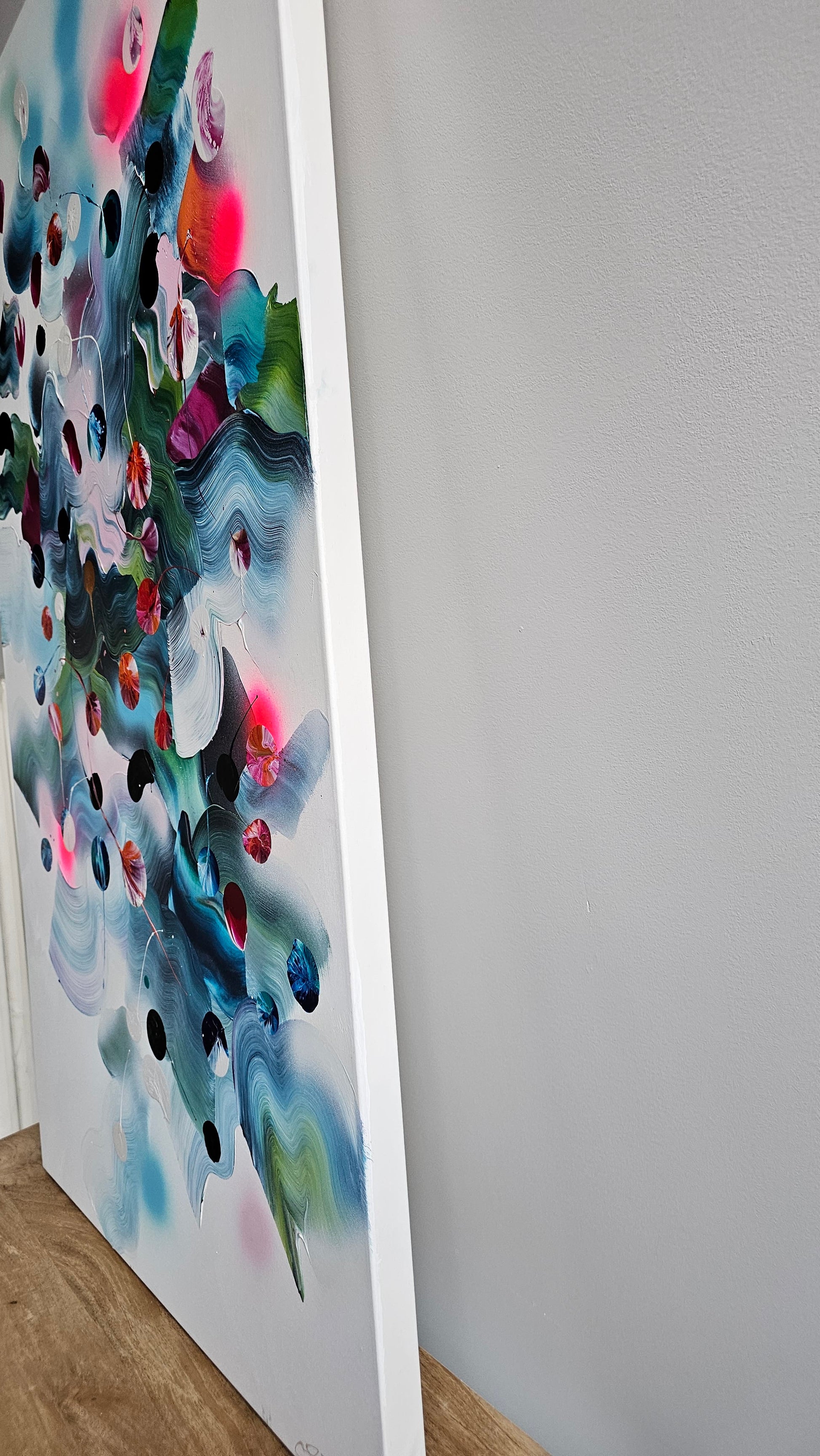 Stéphanie Rivet Oeuvre original - Peinture 60x36 A Peaceful Day in Nature