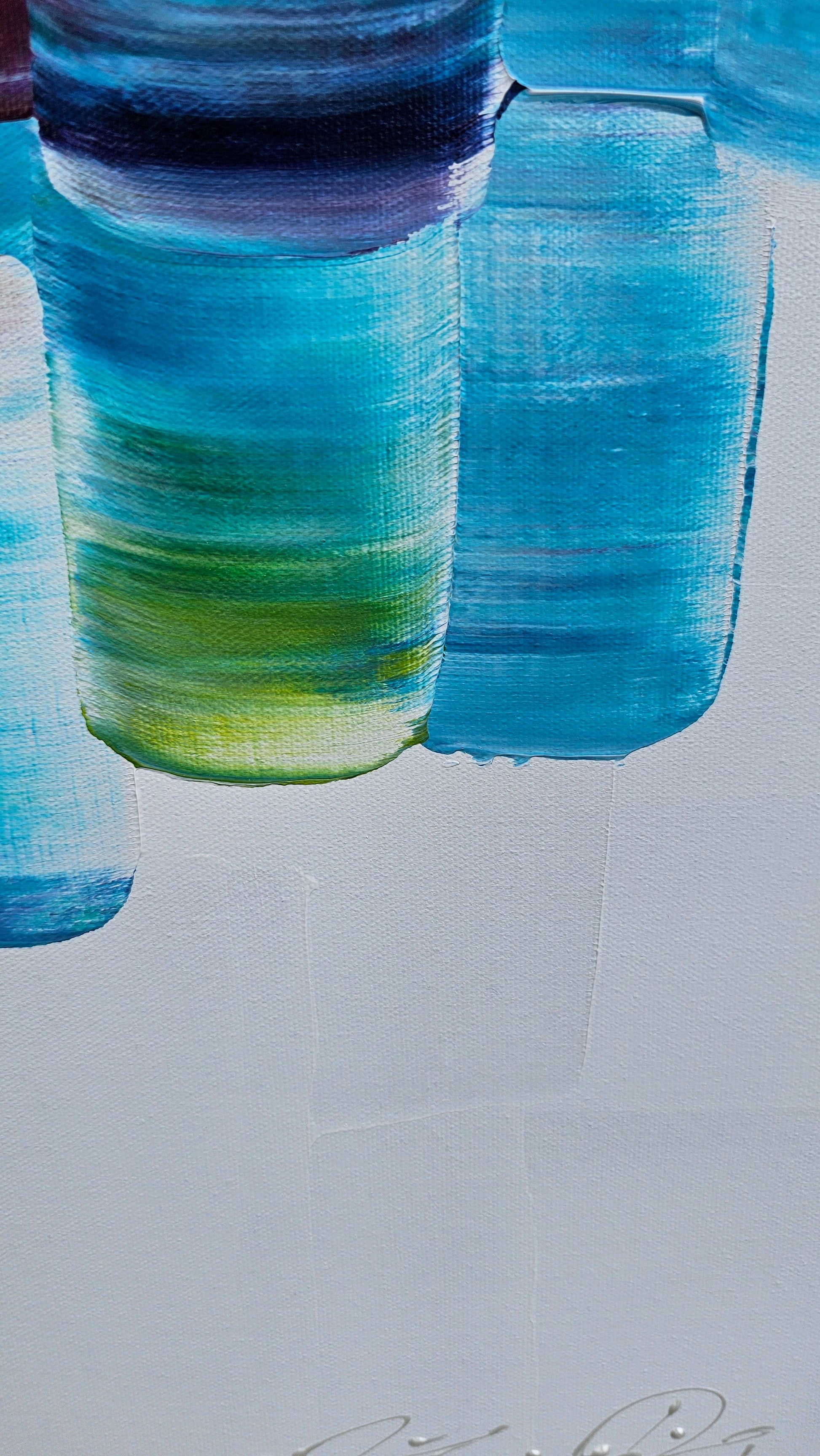 Stéphanie Rivet Oeuvre original - Peinture 36x36 ADN 250909