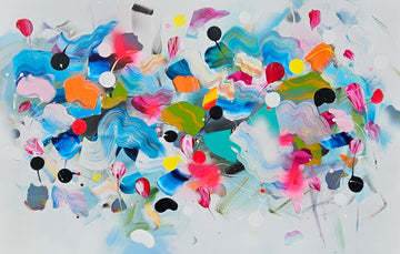 Stéphanie Rivet Oeuvre original - Peinture 40x60 Énérgie