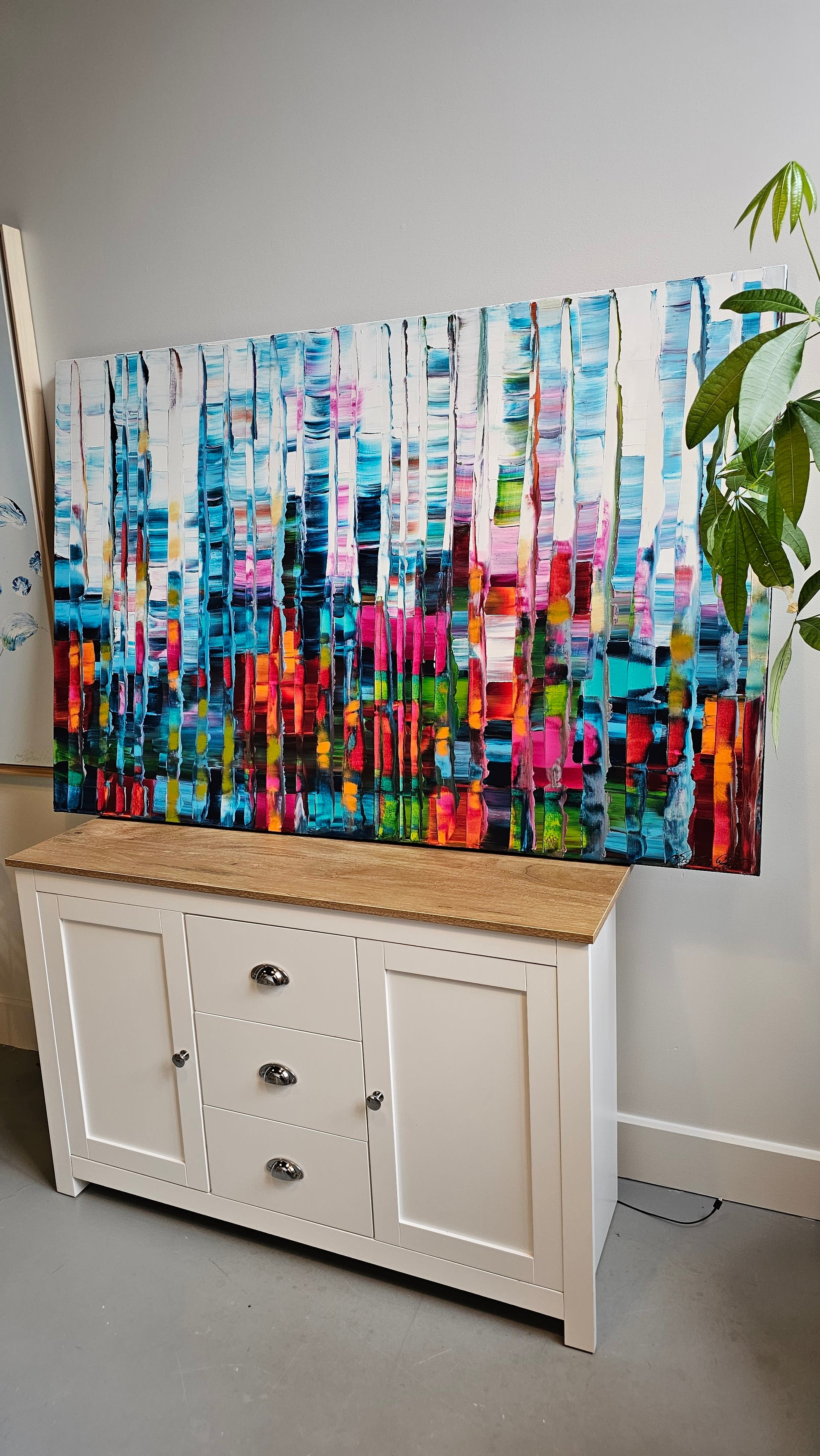 Stéphanie Rivet Oeuvre original - Peinture 40x60 Finding Inner Strenght
