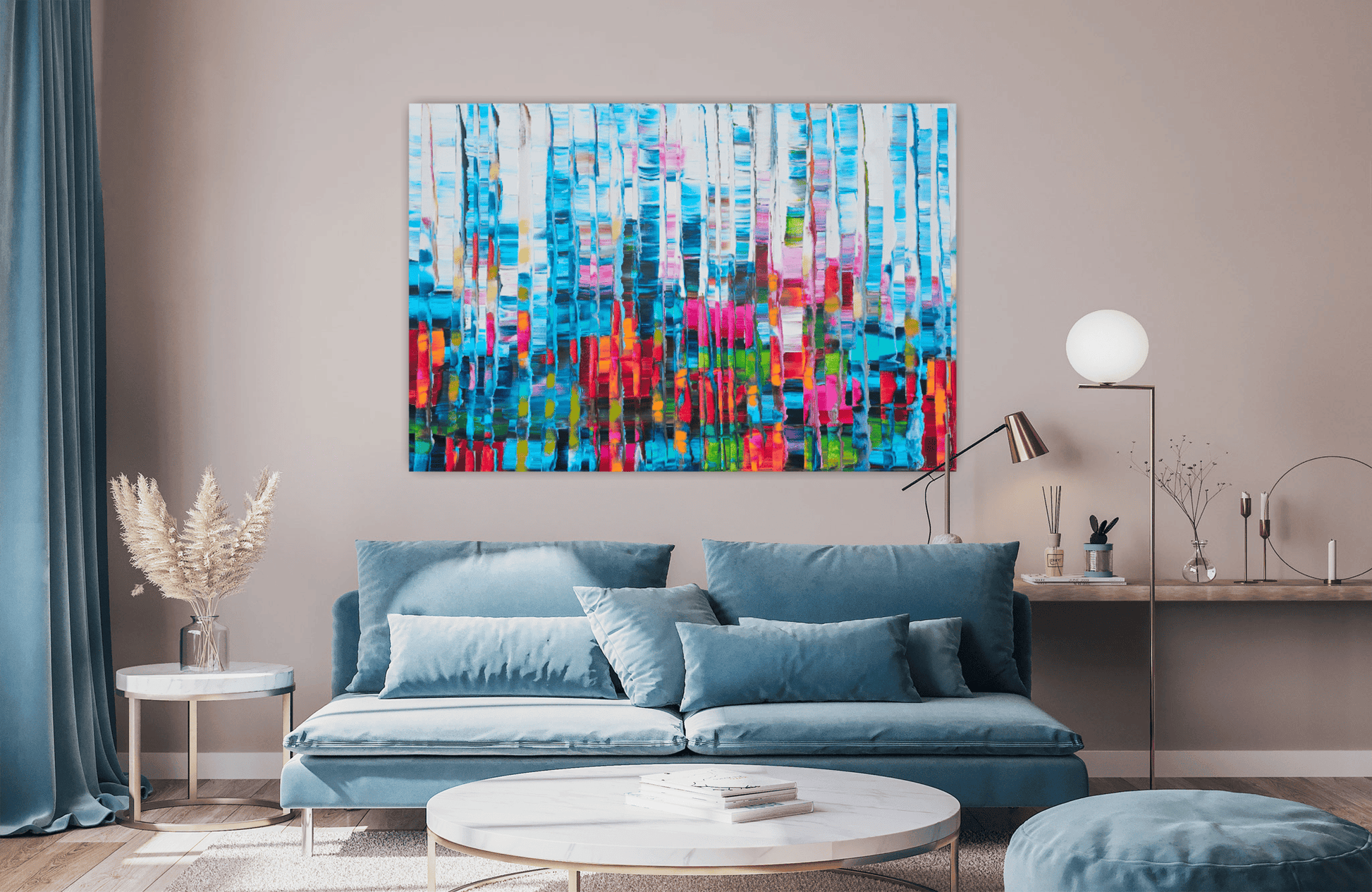 Stéphanie Rivet Oeuvre original - Peinture 40x60 Finding Inner Strenght