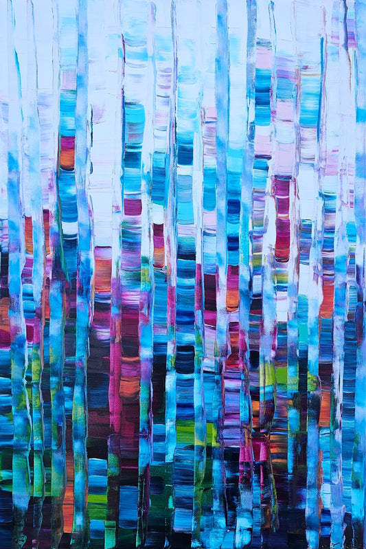 Stéphanie Rivet Oeuvre original - Peinture 60x40 Finding My Own Path