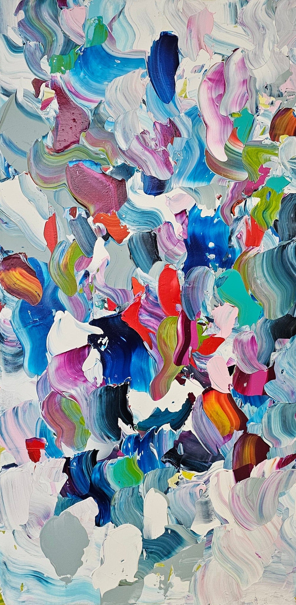 Stéphanie Rivet Oeuvre original - Peinture 36x18 Renewal