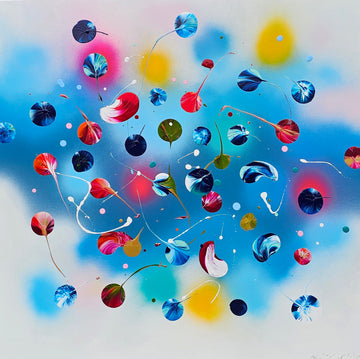 Stéphanie Rivet Oeuvre original - Peinture 36x36 Renewed Hope