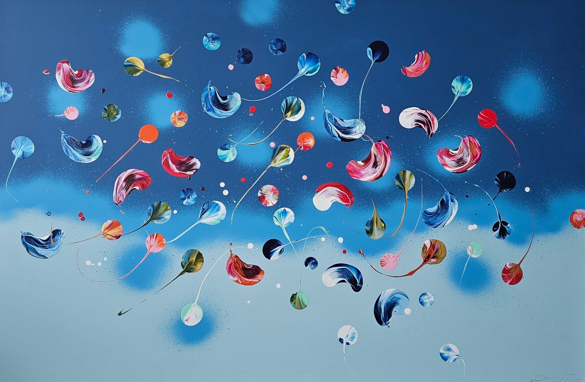 Stéphanie Rivet Oeuvre original - Peinture 40x60 Sense Of Peace