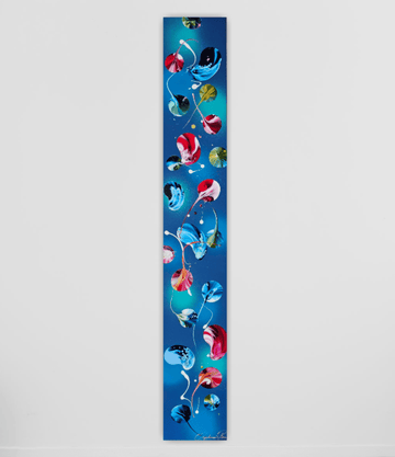 Stéphanie Rivet Oeuvre original - Peinture 48x8 Walking with you 1