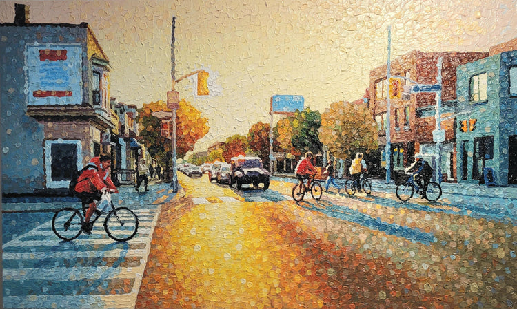 Susan Gale Oeuvre original - Peinture 36x60 Fullness Of Life