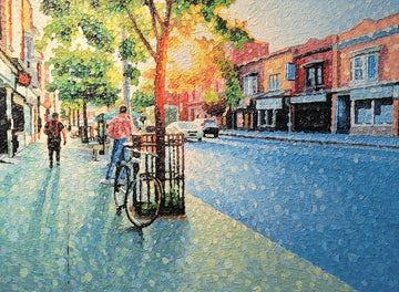 Susan Gale Oeuvre original - Peinture 36x48 Grateful Eyes