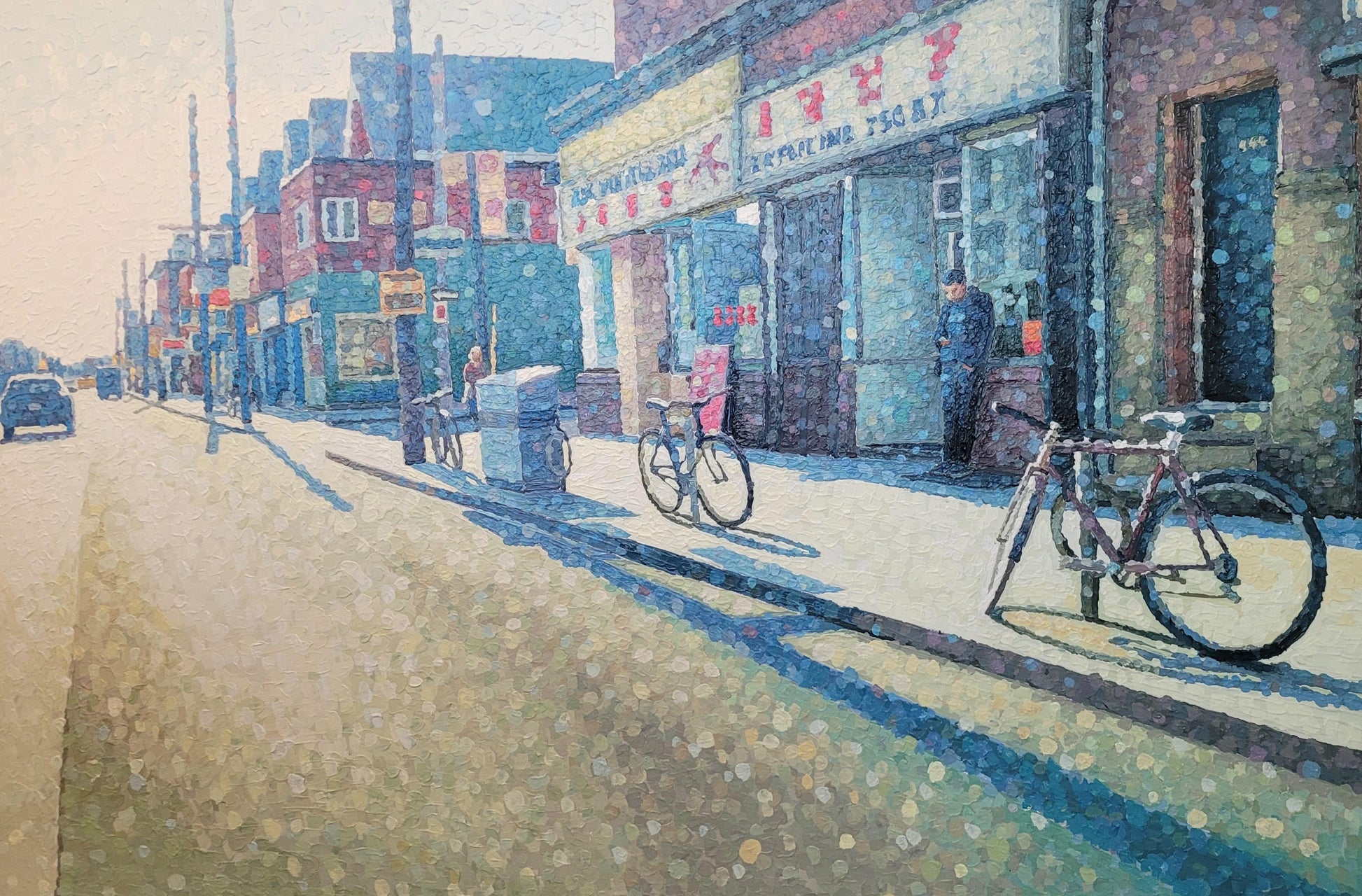 Susan Gale Oeuvre original - Peinture 40x60 What's On Its Way