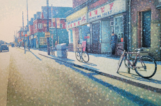 Susan Gale Oeuvre original - Peinture 40x60 What's On Its Way