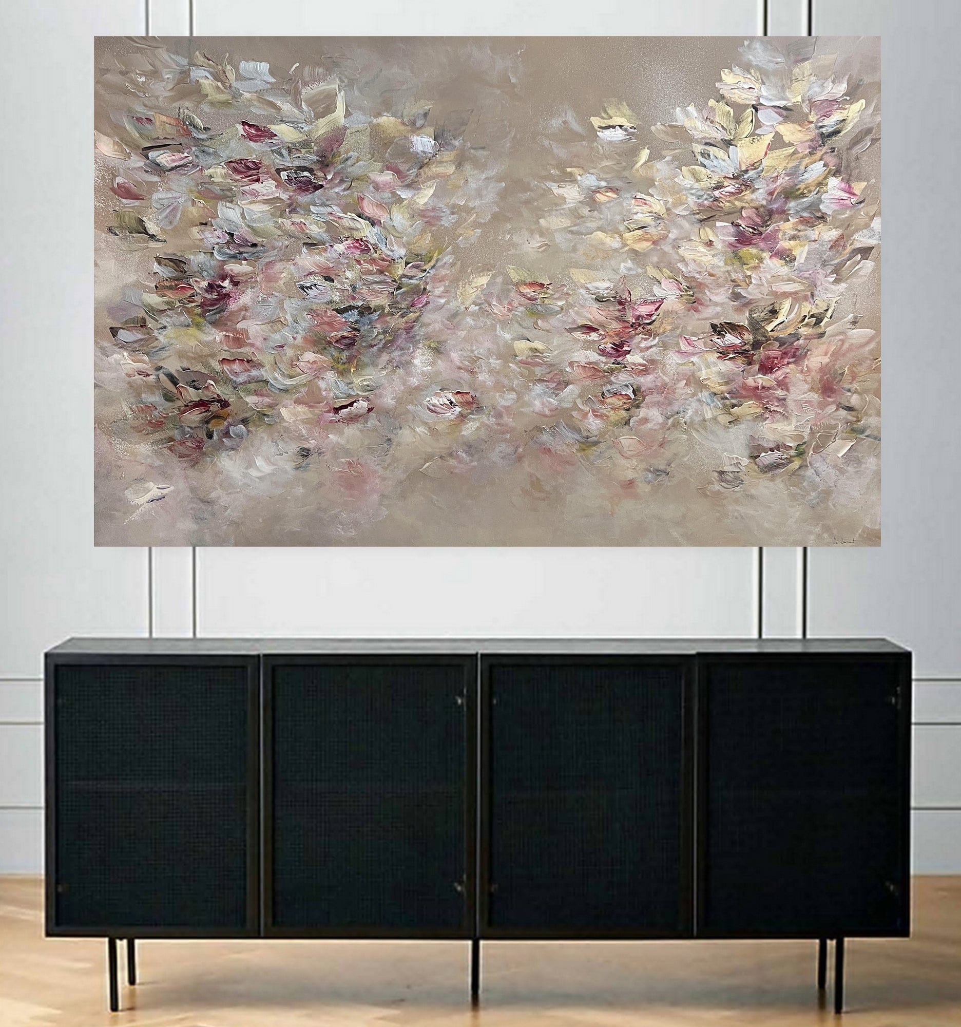 Vé Boisvert Oeuvre original - Peinture 40x60 Amour du coeur