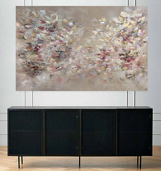 Vé Boisvert Oeuvre original - Peinture 40x60 Amour du coeur