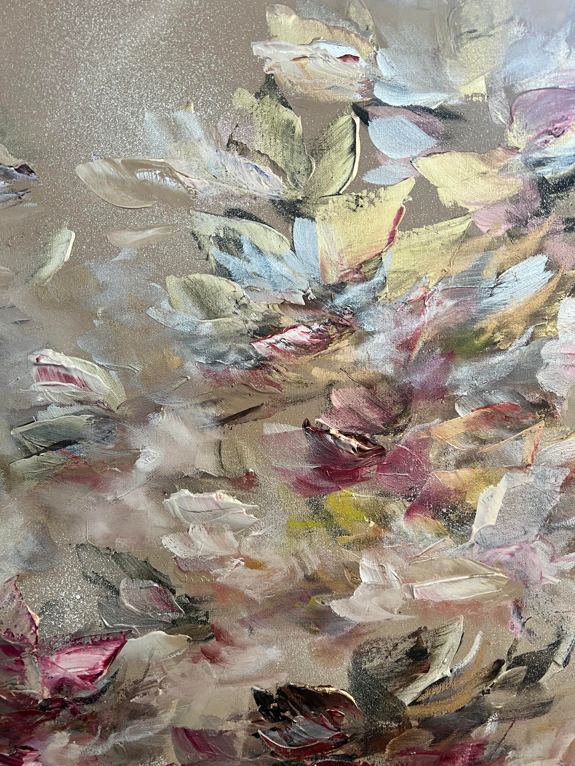 Vé Boisvert Oeuvre original - Peinture 40x60 Amour du coeur