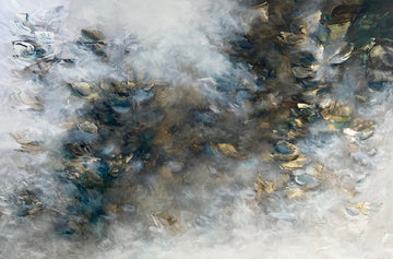Vé Boisvert Oeuvre original - Peinture 40x60 Danser avec les étoiles