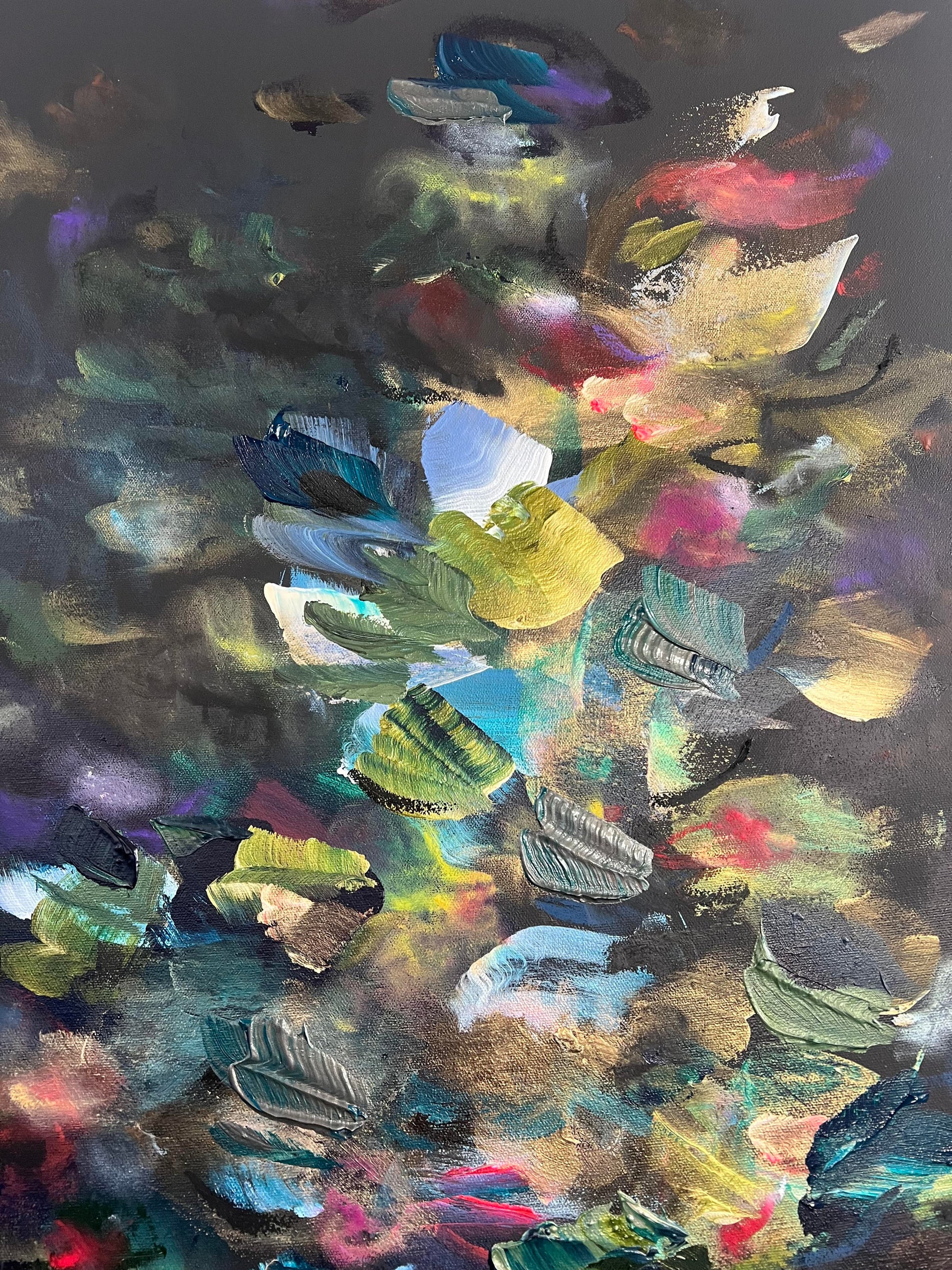 Vé Boisvert Oeuvre original - Peinture 42x42 DREAM LIFE
